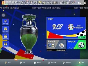 关于《FIFA13》PC版配置需求的全面解析