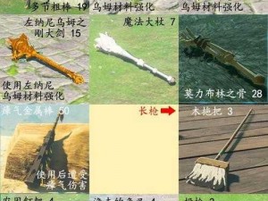 《阿玛拉王国武器拆解深度解析：装备再造与效能提升》