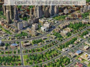 《模拟城市 5：提升街道等级的实用策略》