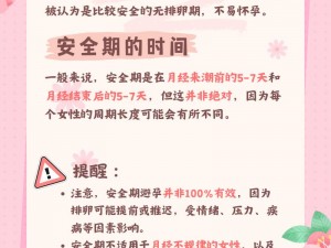 为什么妈妈说今天是安全期就别怕？安全期真的安全吗？如何正确理解安全期？