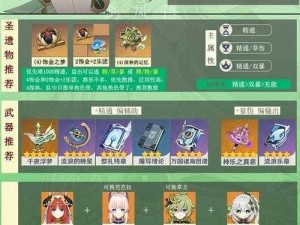 《原神》纳西妲武器搭配推荐全攻略：解析最强武器选择，打造战斗之最