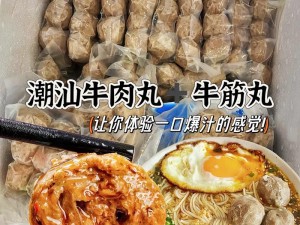 今天你吃肉了吗 1v3 爆汁牛肉丸，低脂高蛋白，营养又美味