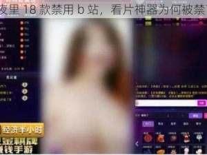 夜里 18 款禁用 b 站，看片神器为何被禁？