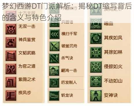 梦幻西游DT门派解析:揭秘DT缩写背后的含义与特色介绍