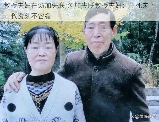 教授夫妇在汤加失联;汤加失联教授夫妇：生死未卜，救援刻不容缓