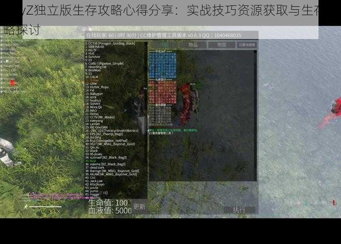 DayZ独立版生存攻略心得分享：实战技巧资源获取与生存策略探讨