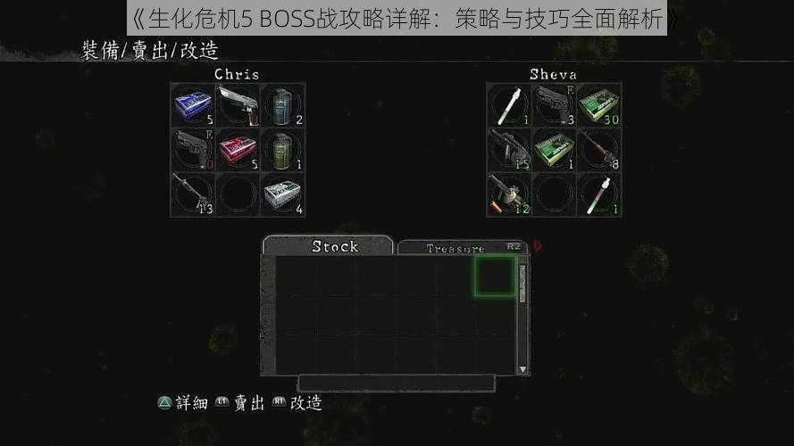 《生化危机5 BOSS战攻略详解：策略与技巧全面解析》