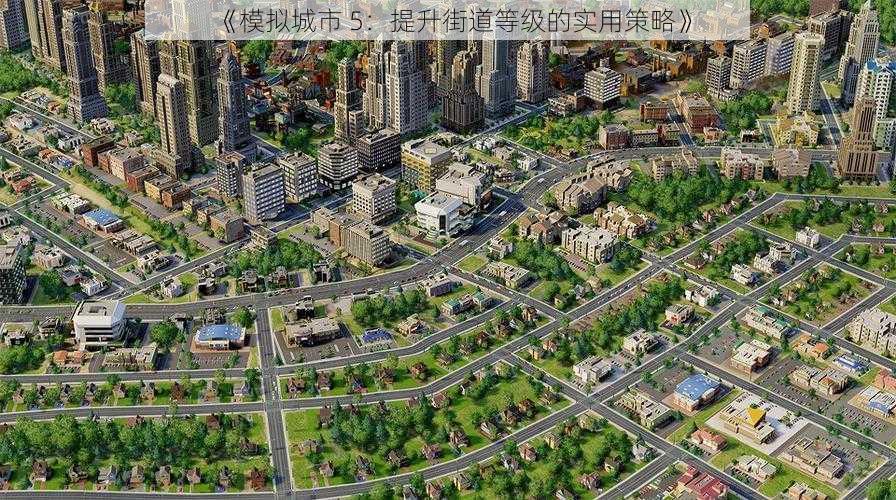 《模拟城市 5：提升街道等级的实用策略》