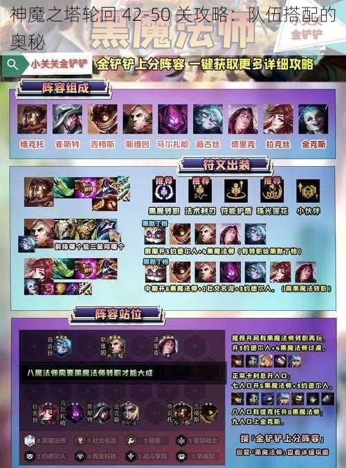 神魔之塔轮回 42-50 关攻略：队伍搭配的奥秘