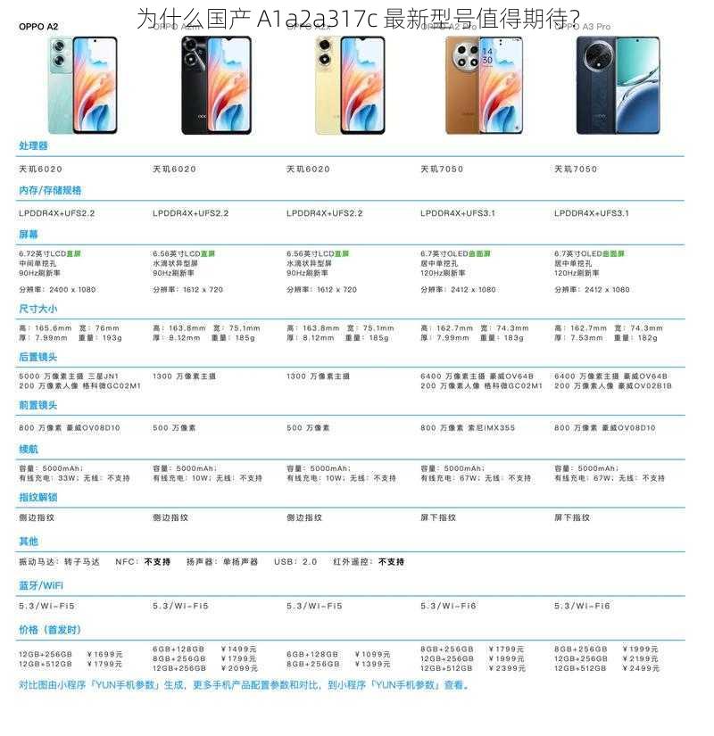 为什么国产 A1a2a317c 最新型号值得期待？