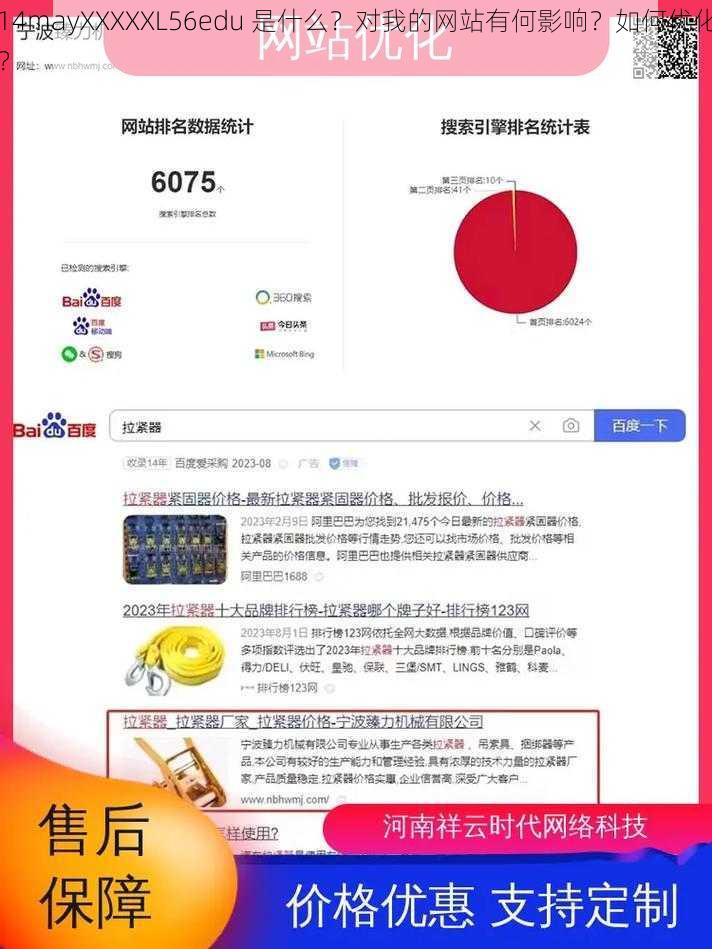 14mayXXXXXL56edu 是什么？对我的网站有何影响？如何优化？