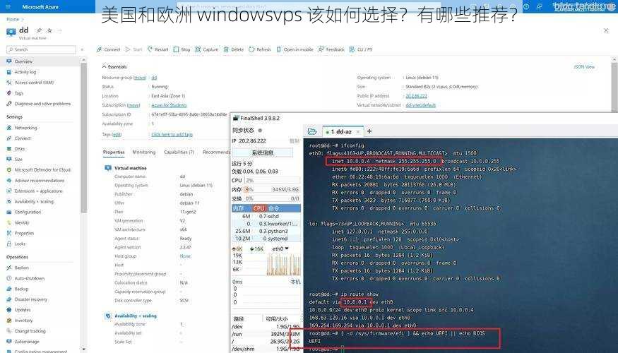 美国和欧洲 windowsvps 该如何选择？有哪些推荐？