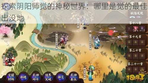 探索阴阳师觉的神秘世界：哪里是觉的最佳出没地