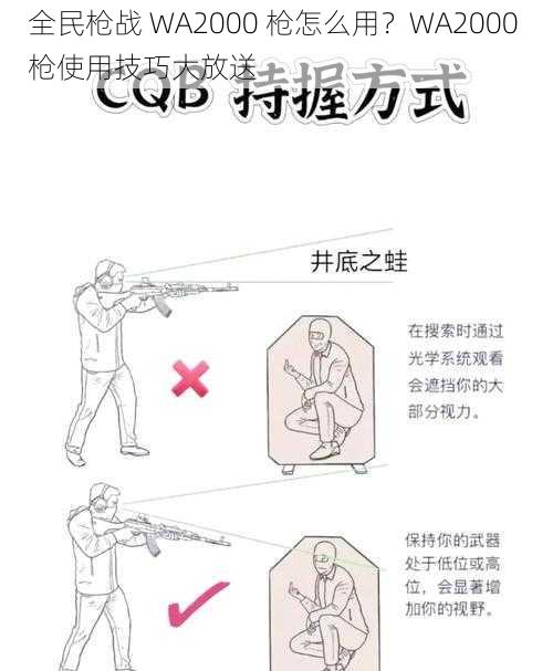 全民枪战 WA2000 枪怎么用？WA2000 枪使用技巧大放送